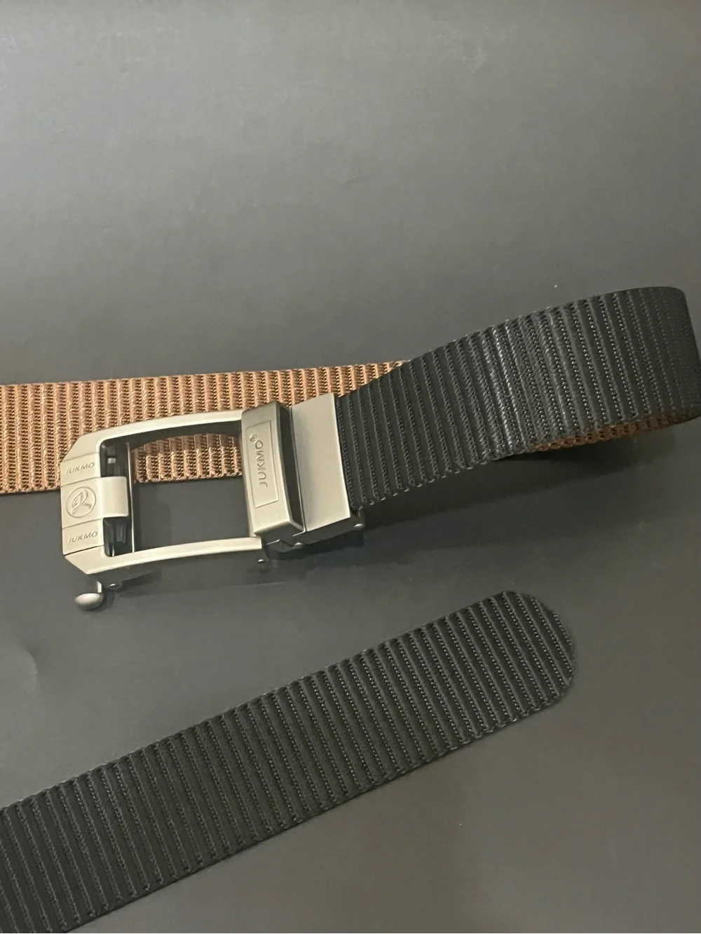Jukmo Reversible Ratchet Mens Belt Casual Golf Length 50